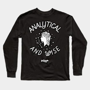 analytical and wise virgo Long Sleeve T-Shirt